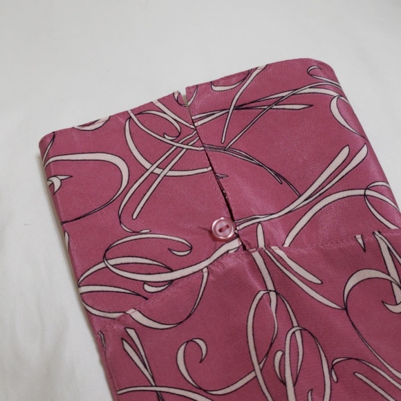 100% Pink Silk blouse...size XL ladies - Picture 5 of 12